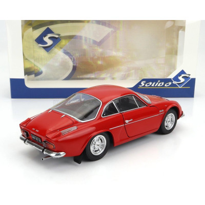 SOLIDO RENAULT ALPINE A110 1600S 1969 - RED 1/18