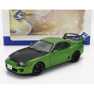 SOLIDO TOYOTA SUPRA MKIV (A80) COUPE 1993 - GREEN BLACK 1/18