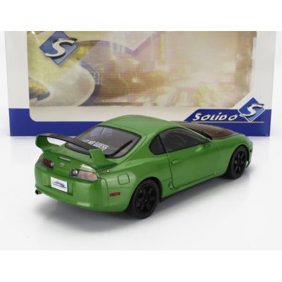 SOLIDO TOYOTA SUPRA MKIV (A80) COUPE 1993 - GREEN BLACK 1/18
