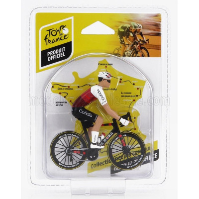 SOLIDO FIGURES CICLISTA - CYCLIST - TEAM COFIDIS - TOUR DE FRANCE 2023 - WHITE 1/18