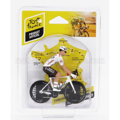 SOLIDO FIGURES CICLISTA - CYCLIST - TEAM AG2R-CITROEN - TOUR DE FRANCE 2023 - WHITE 1/18
