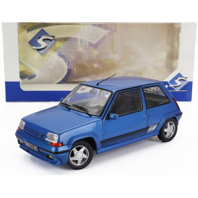 SOLIDO RENAULT R5 GT TURBO MKII 1989 - BLUE 1/18