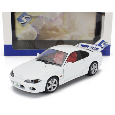 SOLIDO NISSAN SILVIA (S15) COUPE SPEC-R AERO 1999 - WHITE 1/18