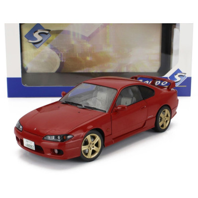 SOLIDO NISSAN SILVIA (S15) COUPE SPEC-R AERO 1999 - RED 1/18