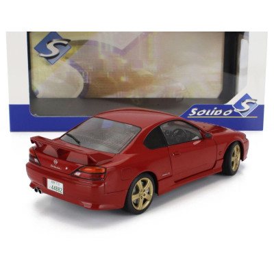 SOLIDO NISSAN SILVIA (S15) COUPE SPEC-R AERO 1999 - RED 1/18