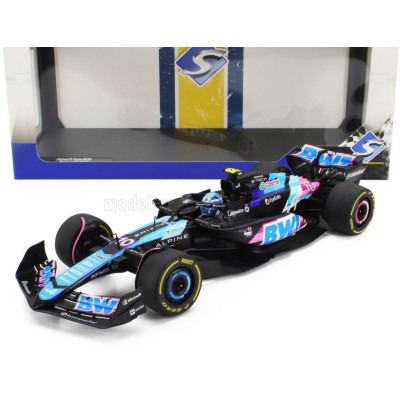 SOLIDO ALPINE F1  A524 TEAM BWT ALPINE N 10 MONACO GP 2024 PIERRE GASLY - BLACK BLUE PINK 1/18