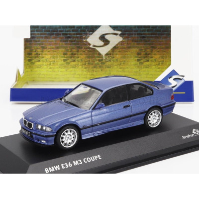 SOLIDO BMW 3-SERIES M3 (E36) COUPE 1999 - BLUE 1/43