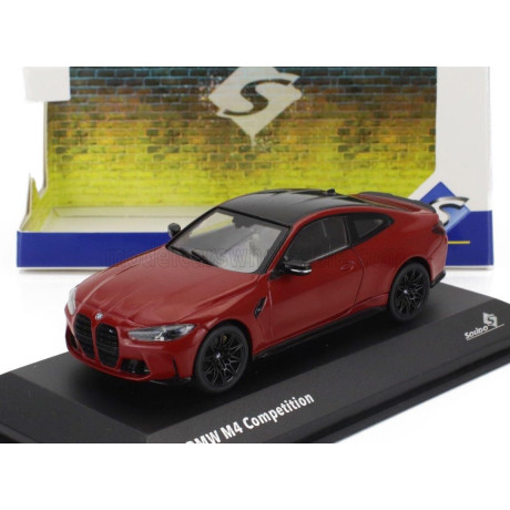 SOLIDO BMW 4-SERIES M4 COUPE COMPETITION (G82) 2023 - RED 1/43