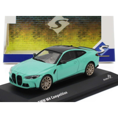 SOLIDO BMW 4-SERIES M4 COUPE COMPETITION (G82) 2023 - TURQUOISE 1/43