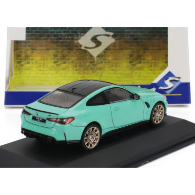 SOLIDO BMW 4-SERIES M4 COUPE COMPETITION (G82) 2023 - TURQUOISE 1/43