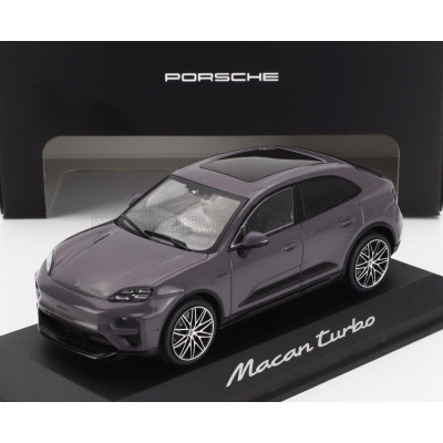 SOLIDO PORSCHE MACAN TURBO (H2) 2024 - GREY MET 1/43