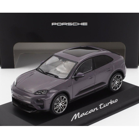SOLIDO PORSCHE MACAN TURBO (H2) 2024 - GREY MET 1/43