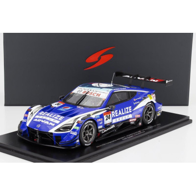 SPARK MODEL NISSAN TYPE Z TEAM REALIZE ADVAN KONDO RACING N 24 GT500 CLASS SUPER GT 2023 DAIKI SASAKI - KOHEI HIRATE - 2 TONE BL