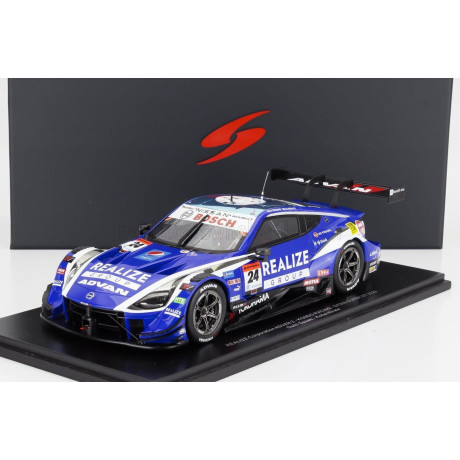 SPARK MODEL NISSAN TYPE Z TEAM REALIZE ADVAN KONDO RACING N 24 GT500 CLASS SUPER GT 2023 DAIKI SASAKI - KOHEI HIRATE - 2 TONE BL