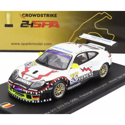 SPARK MODEL PORSCHE 911 996 3.6L GT3 RS TEAM FREISINGER MOTORSPORT N 50 WINNER 24h SPA 2003 STEPHANE ORTELLI - MARC LIEB - ROMAI
