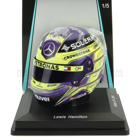 SPARK MODEL BELL HELMET CASCO HELMET F1 LEWIS HAMILTON TEAM MERCEDES AMG PETRONAS MOTORSPORT FORMULA ONE N 44 WINNER BRITISH GP