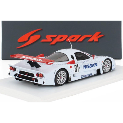 SPARK MODEL NISSAN R390 GT1 TEST 24h LE MANS 1998 - WHITE 1/43