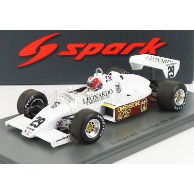 SPARK MODEL ARROWS F1  A6 N 29 GERMANY GP 1983 M.SURER - WHITE 1/43