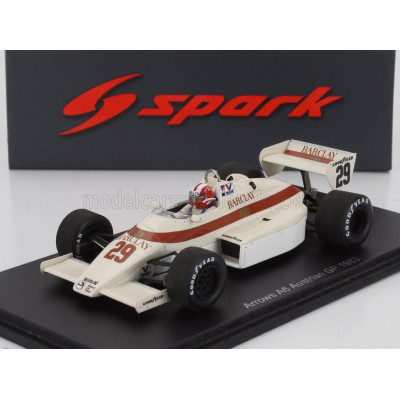 SPARK MODEL ARROWS F1  A6 N 29 AUSTRIAN 1983 MARC SURER - CREAM 1/43