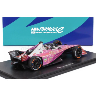 SPARK MODEL PORSCHE FORMULA-E 99X ELCTRIC TEAM TAG HAUER PORSCHE N 94 TOKYO E-PRIX 2023-2024 PASCAL WEHRLEIN - PINK BLACK 1/43