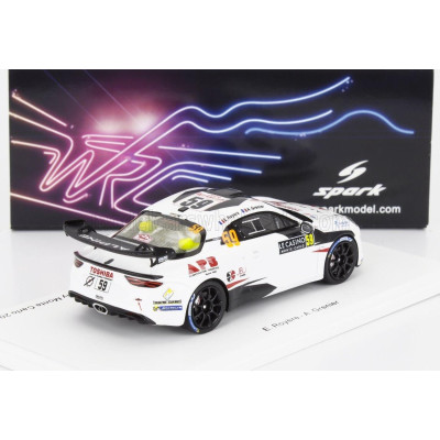 SPARK MODEL RENAULT ALPINE A110 RGT TEAM CHAZEL TECHNOLOGIES COURSE N 59 2nd RGT RALLY MONTECARLO 2024 ERIC ROYERE - ALEXIS GREN