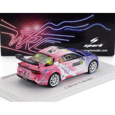 SPARK MODEL RENAULT ALPINE A110 RGT TEAM CODE RACING DEVELOPMENT N 62 RGT RALLY MONTECARLO 2024 CHRISTOPHE BERARD - CHRISTOPHE B