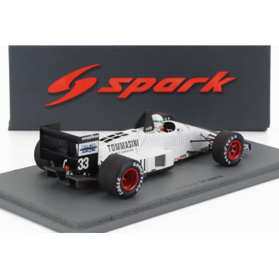 SPARK MODEL EUROBRUN F1  ER188 N 33 FRANCE GP 1988 STEFANO MODENA - WHITE BLACK 1/43
