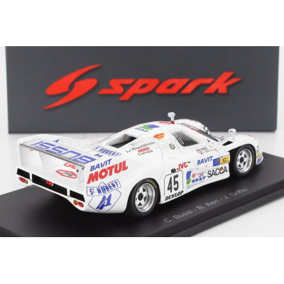 SPARK MODEL RONDEAU M382 N 45 24h  LE MANS 1984 CHRISTIAN BUSSI - BRUNO ILIEN - JACK GRIFFIN - WHITE 1/43