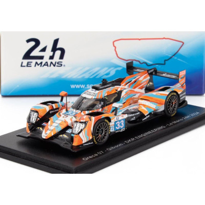 SPARK MODEL ORECA 07 GIBSON GK428 4.2L V8 TEAM DKR ENGINEERING N 33 24h LE MANS 2024 RENE BINDER - LAURENTS HORR - ALEXANDER MAT