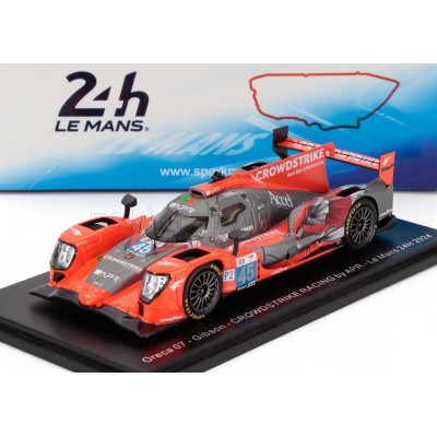 SPARK MODEL ORECA 07 GIBSON GK428 4.2L V8 TEAM CROWDSTRIKE RACING BY APR N 45 24h LE MANS 2024 COLIN BRAUN - NICKY CATSBURG - GE