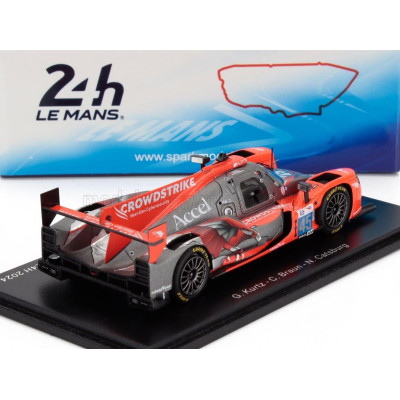 SPARK MODEL ORECA 07 GIBSON GK428 4.2L V8 TEAM CROWDSTRIKE RACING BY APR N 45 24h LE MANS 2024 COLIN BRAUN - NICKY CATSBURG - GE