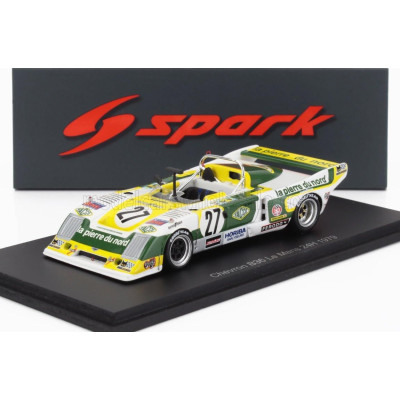 SPARK MODEL CHEVRON B36 2.0L S4 TEAM SOCIETE RACING N 27 24h LE MANS 1979 MARC SOURD - FLORIAN VETSCH - ROBERT CARMILLET - WHITE