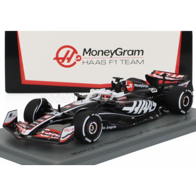 SPARK MODEL HAAS F1  FW24 TEAM MONEYGRAM HAAS N 20 AUSTRALIAN GP 2024 KEVIN MAGNUSSEN - BLACK WHITE 1/43