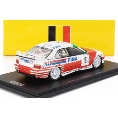 SPARK MODEL BMW 3-SERIES 318iS TEAM BMW FINA BASTOS N 5 3rd 24h SPA 1994 JEAM MICHEL MARTIN - PATRICK SLAUS - ALTFRID HEGER - RE