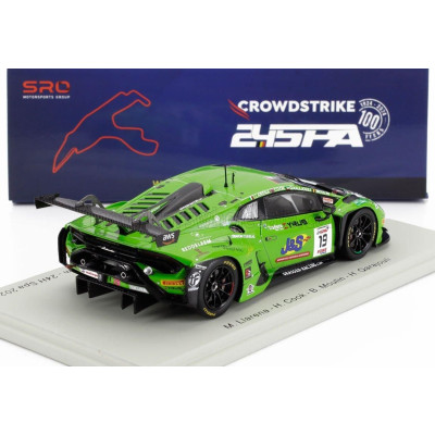 SPARK MODEL LAMBORGHINI HURACAN GT3 EVO2 5.2L V10 TEAM GRT GRASSER RACING N 19 24h SPA 2024 MATEO LLARENA - HUGO COOK - BAPTISTE