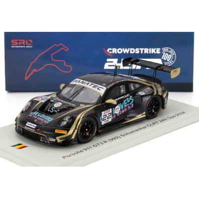 SPARK MODEL PORSCHE 911 992 GT3 R 4.2L TEAM SCHUMACHER CLRT N 22 24h SPA 2024 AYHANCAN GUVEN - LAURIN HEINRICH - DORIAN BOCCOLAC