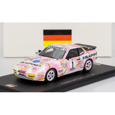 SPARK MODEL PORSCHE 944 TURBO N 1 CUP 1987 - PINK WHITE 1/43