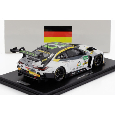 SPARK MODEL BMW 4-SERIES M4 GT3 N 56 PROJECT DTM 2023 SANDRO HOLZEM - WHITE BLACK 1/43