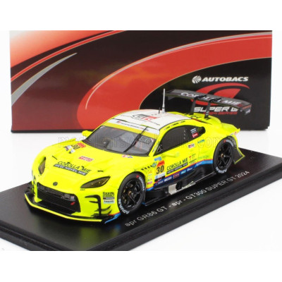 SPARK MODEL TOYOTA GR86 GT TEAM APR N 30 GT300 CLASS SUPER GT 2024 HIROAKI NAGAI - RIKUTO KOBAYASHI - MANABU ORIDO - YELLOW 1/43