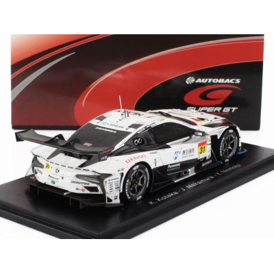 SPARK MODEL LEXUS LC500H GT TEAM APR N 31 GT300 CLASS SUPER GT 2024 KAZUTO KOTAKA - JIN NAKAMURA - YUKI NEMOTO - WHITE BLACK 1/4