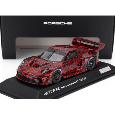 SPARK MODEL PORSCHE 911 992 GT3 R N 0 RENNSPORT TCO1 RX COUPE 2023 - RED 1/43