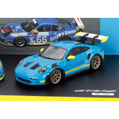 SPARK MODEL PORSCHE SET 2X 911 996 GT3 RS N 66 RACING 2002 + 911 992 GT3 RS COUPE 2023 - VARIOUS 1/43