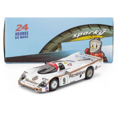 SPARK MODEL PORSCHE 956 2.6L TWIN TURBO TEAM BRUN MOTORSPORT GMBH N 9 4th 24h LE MANS 1984 WALTER BRUN - PRINZ LEOPOLD VON BAYER