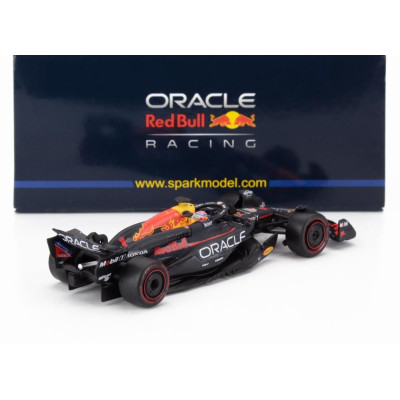 SPARK MODEL RED BULL F1  RB20 TEAM ORACLE RED BULL RACING N 1 WORLD CHAMPION SEASON 2024 MAX VERSTAPPEN - BLUE YELLOW RED 1/64