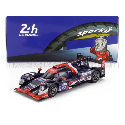 SPARK MODEL ORECA 07 GIBSON GK428 4.2L V8 TEAM UNITED AUTOSPORTS N 22 WINNER LMP2 CLASS 24h LE MANS 2024 BIJOY GARG - OLIVER JAR