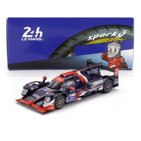 SPARK MODEL ORECA 07 GIBSON GK428 4.2L V8 TEAM UNITED AUTOSPORTS N 22 WINNER LMP2 CLASS 24h LE MANS 2024 BIJOY GARG - OLIVER JAR