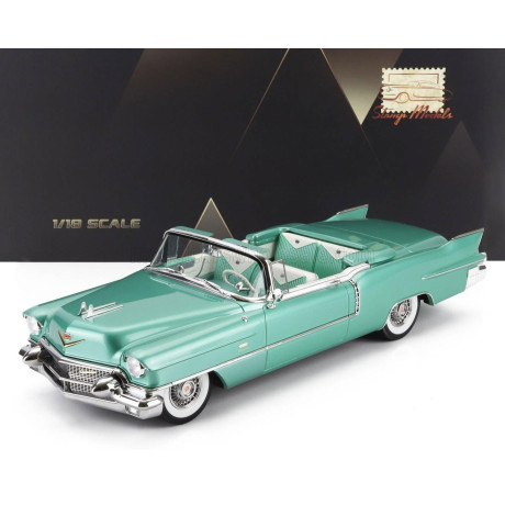 STAMP MODELS CADILLAC ELDORADO BIARRITZ CABRIOLET OPEN 1956 - EMERALD GREEN 1/18