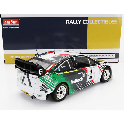 SUN STAR FORD ENGLAND FOCUS RS WRC KELTECH N 1 WINNER RALLY SPRINT CFF GROUP BOGGERAGH 2022 CRAIG BREEN - PETER BRENNAN - WHITE