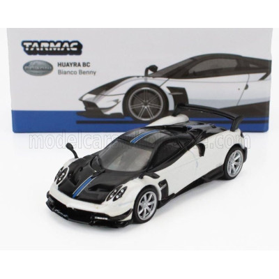 TARMAC PAGANI HUAYRA BC 2016 - WHITE BLACK 1/64