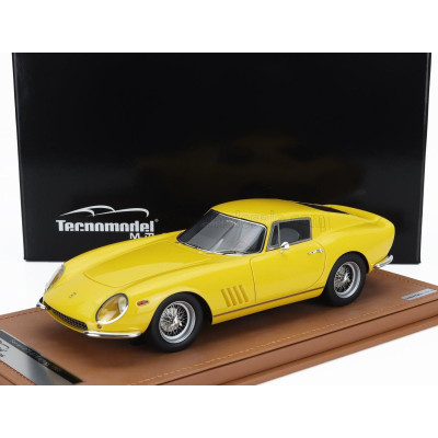 TECNOMODEL FERRARI 275 GTB/C 3.3L V12 COUPE 1965 - GIALLO MODENA - YELLOW 1/18